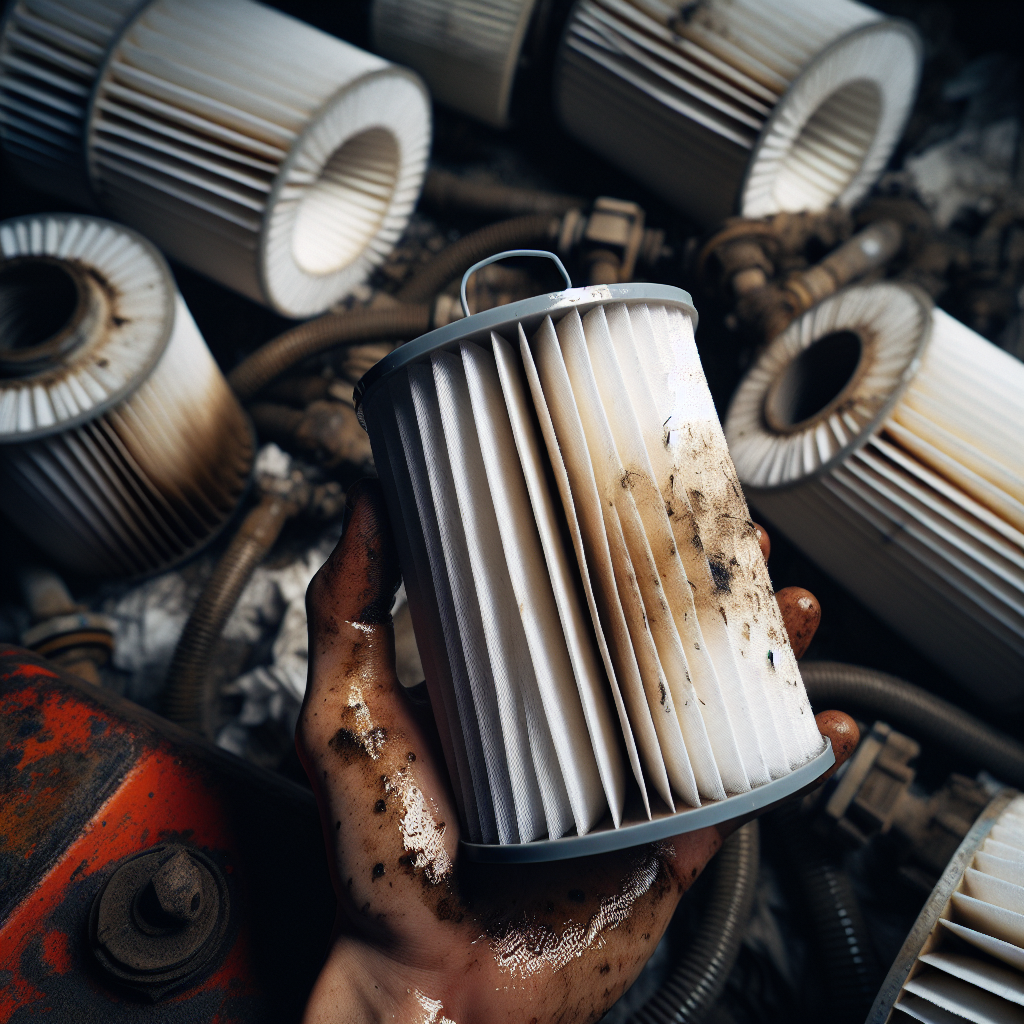 фильтры тонкой очистки бумажные отработанные, загрязненные нефтепродуктами (содержание нефтепродуктов менее 15 %)