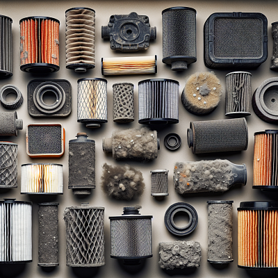 фильтры воздушные автотранспортных средств отработанные