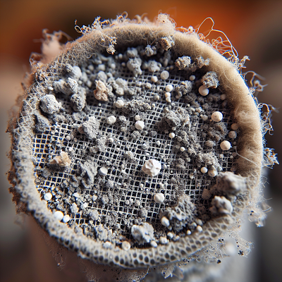 ткань фильтровальная из натурального волокна, загрязненная оксидами кремния и соединениями щелочных и щелочноземельных металлов