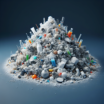 отходы неорганических солей в смеси с негалогенированными органическими веществами при технических испытаниях и измерениях (содержание негалогенированных органических веществ 15% и более)